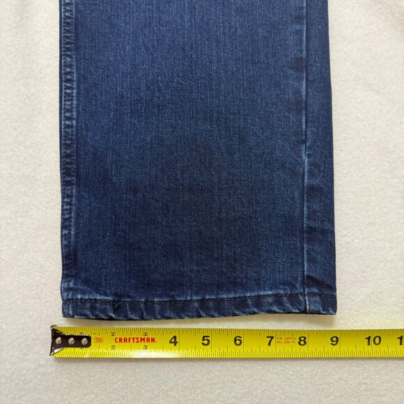 Levi's Men's 550 Relaxed Straight Stretch Blue Navy Denim Jeans 36x34 NWT - Picture 10 of 11